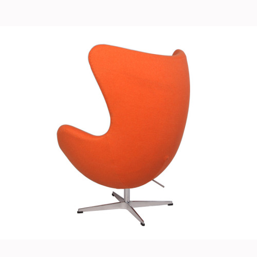 Klassieke Cashmere Wool Egg Lounge Chair