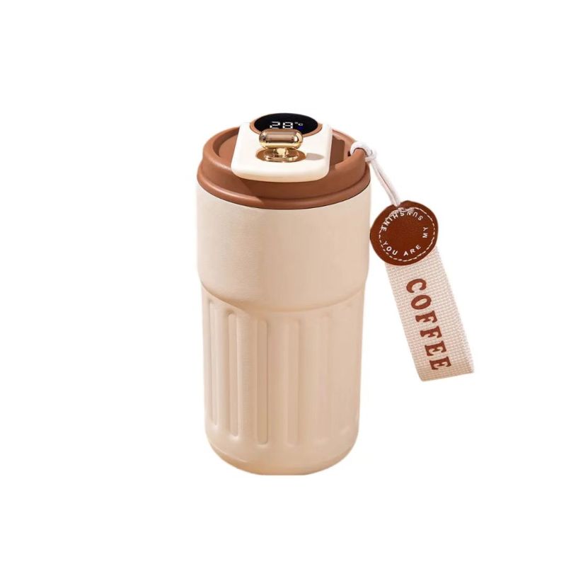 Temperature-Measuring High-Quality Insulated Water Bottle