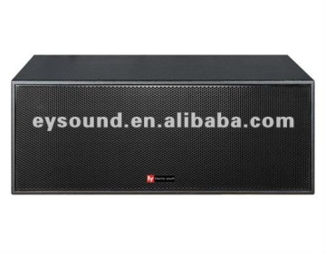 Pro stage audio 1200W big power dual 18 inch subwoofer