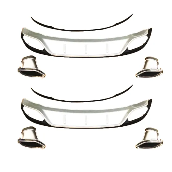 Dropship Wholesale Rear Lip Spoiler Diffuser Kit for MAZDA AXELA 2014