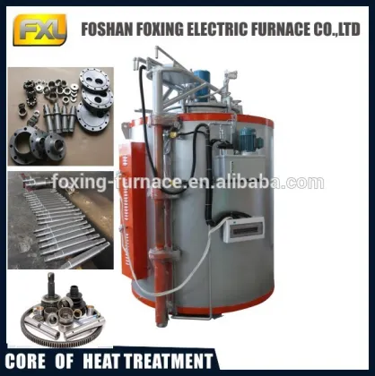 well type gas carburizing furnace