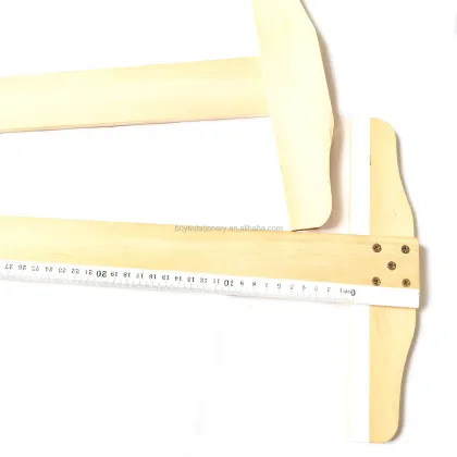 T-Square Ruler 60CM Professional Wooden Ruler for Precision Measurement