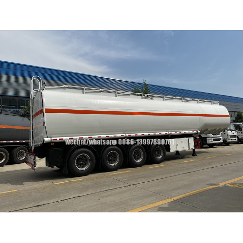 4 Axles 60,000liters Fuel/Oil/Petrol/Diesel Transport Semi Trailer