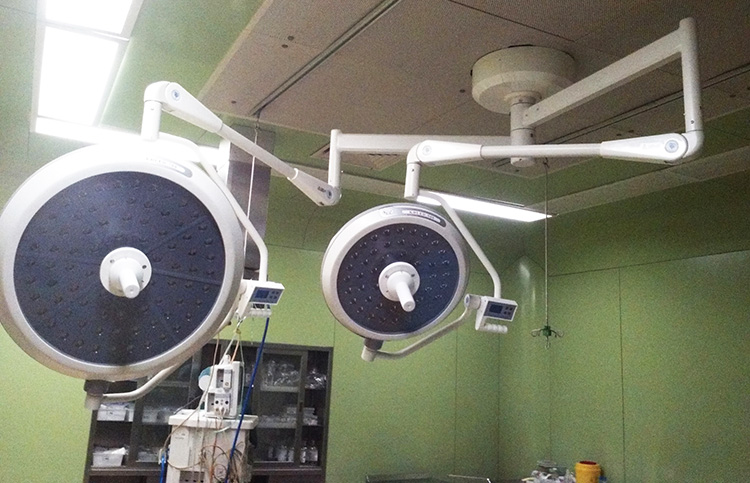 Double dome led Surgical Operating light with Camera