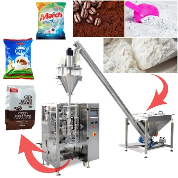 Vertical Form Fill Seal Powder Packaging machinery