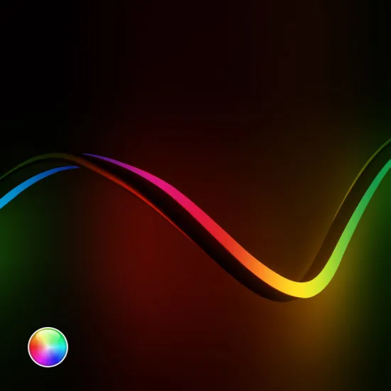 IP67 Waterproof 10mm x 10mm Neon Flex RGB LED Rope with 12V SMD3528 Strip