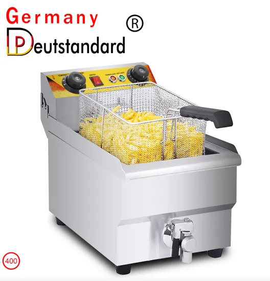 Electric Deep11L Fryer with single sifter