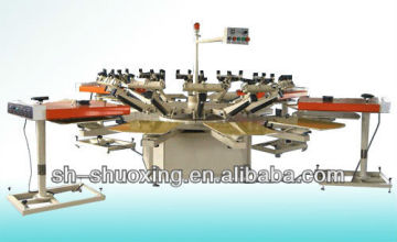 Screen printing semi automatic textile screen printer,T-shirt screen printing machine