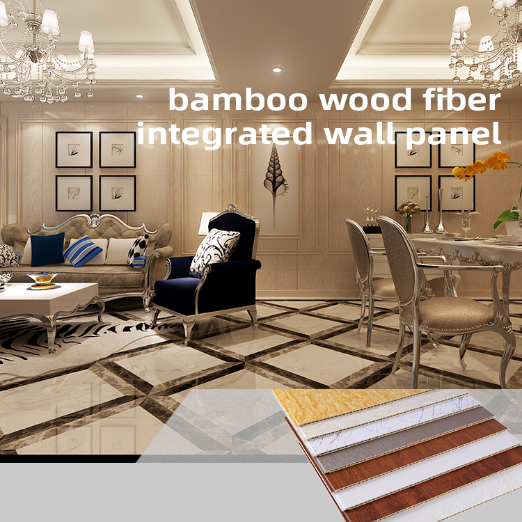 New Technology And Material Bamboo Fiber And Plastic Integrated Wall Panels6