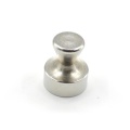 Stainless steel neodymium office push pin magnet