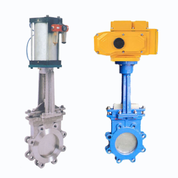 Electric Ductile Iron Actuator for 6 Inch Knife Gate Valve: Pneumatic, Automatic Slurry Valve Solution