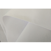 fusible interlining hdpe / collar de color blanco interlínea