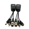 1ch Passive Video &amp; Power &amp; Audio Balun mit Strom