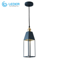 LEDER Led metall hängande lampor