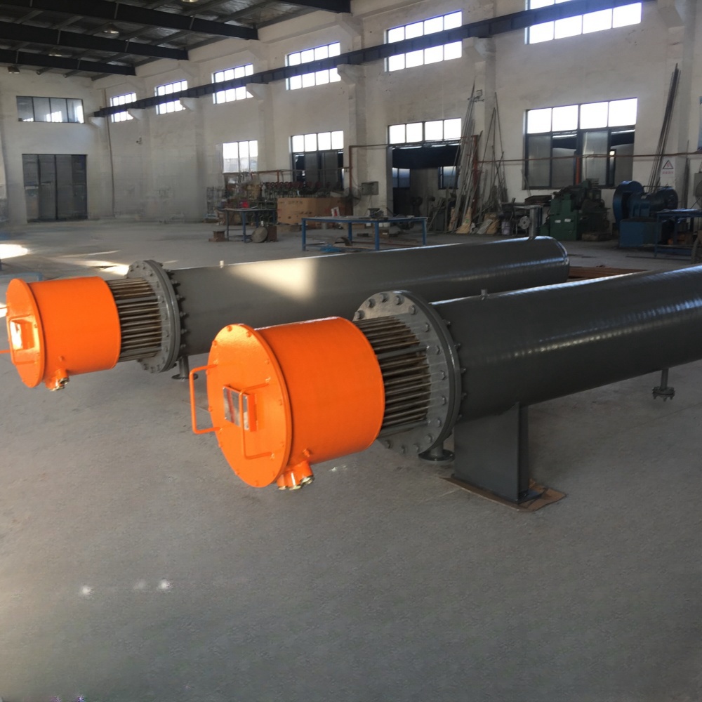 Flange electric heater