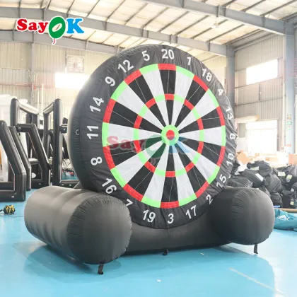Giant Inflatable Soccer Dart Board - Outdoor Football Shooting Target On Sale