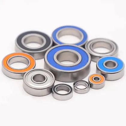 Bicycle Bearings 2x5x2.5mm SMR52C 2OS Stainless Steel Hybrid Si4N3 Ceramic Balls Bearing ABEC-7 Fishing Reel Bearing