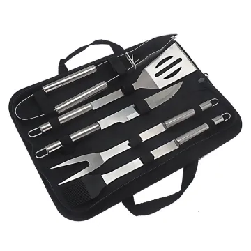 Aluminium Case BBQ Grill Tool Set with Stainless Steel Barbecue Accessories