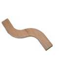 Siku tangga kayu untuk pemasangan handrail