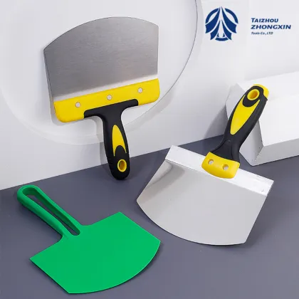 Ergonomic Stainless Steel Putty Knife Set Home Repair