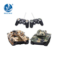 Conjunto de 2 RCTank de infravermelhos com luzes realistas e sons RC Battle Tanks