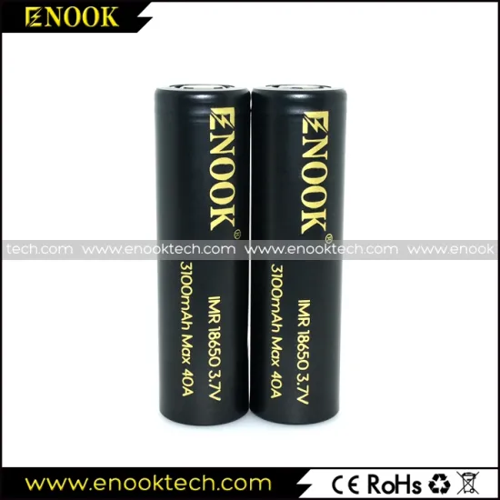 Enook 18650 3100mah  li-ion E-cigarette Battery