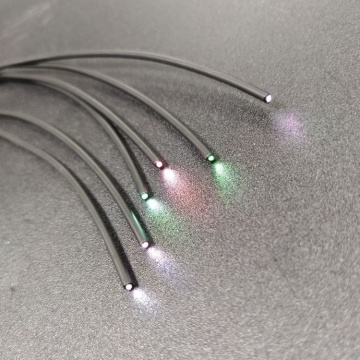 Cavo di caduta di caduta in fibra ottica per comunicazione interna da esterno FTTH 2 paia singolo core 1,0*2,2 mm PVC