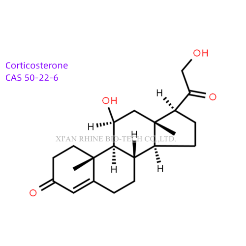 Уксусная кислота дезокси кортикостерона CAS 50-22-6