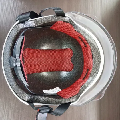 3C Certified Electric Vehicle & Motorcycle Safety Helmet with Battery and Half Helmet Design