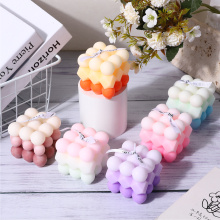 INS Геаметрычная мастацтва свечка на заказ духмяная форма свечка