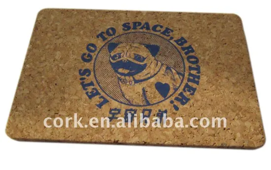 eco-friendly promotion cork coaster heat-insulation & antislip