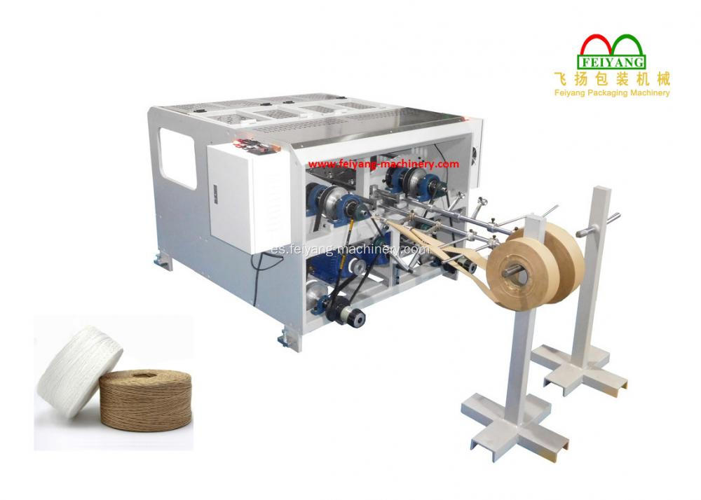 Maquinaria de fabricación de cuerdas de papel para bolsas reutilizables