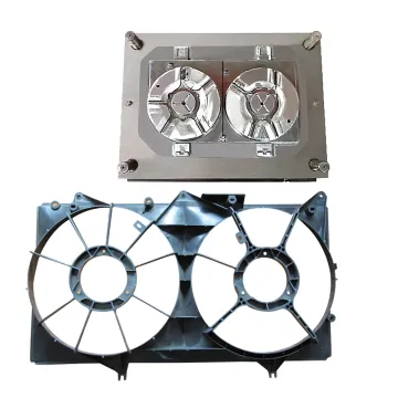 plastic injection mould auto car radiator fan shroud mould