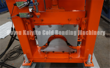 Color Coil Panel Ridge Cap Roll Forming Machine
