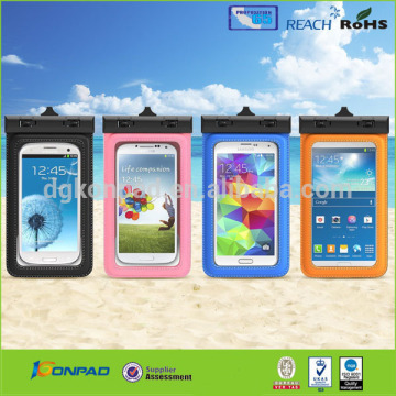 Universal waterproof phone bag suit for 5.3'' mobile phone