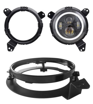 9 -calowe okrągłe wsporniki reflektorów do Jeep JL 4x4 Offroad ATV - 7 -calowe wsporniki adaptera reflektorów
