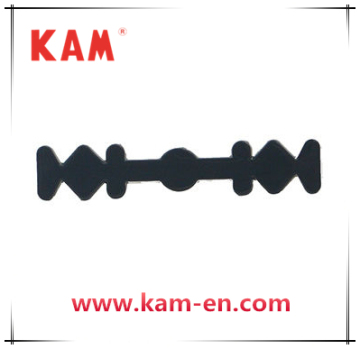 Metal Label with High Quality, Black Color, Fashion Design