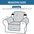 Fodera per mobili per divano impermeabile al 100% Fodera per divano in pelle scamosciata Fodera per sedia in velluto per protezione del divano