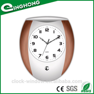 Hot sale carved wood wall clock decor