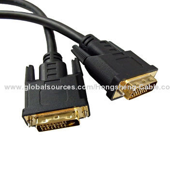 DVI Cable with HDPE Insulation, CE Mark