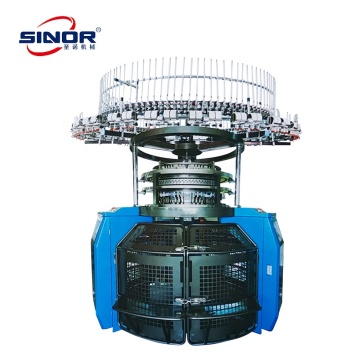 Jacquard Fabric Circular Knitting Machine for Single Jersey Curtains