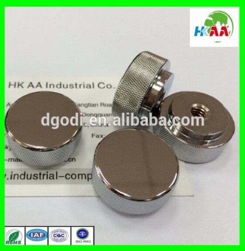 aluminium knob, potentiometer knob, rotary switch knob