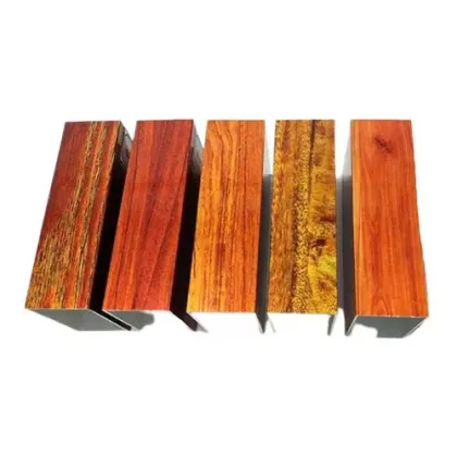 Wood Grain Aluminum Profile