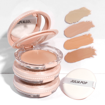 Palet Yayasan Concealer HD Borong untuk Kulit Kering: Penyelesaian Makeup Putih