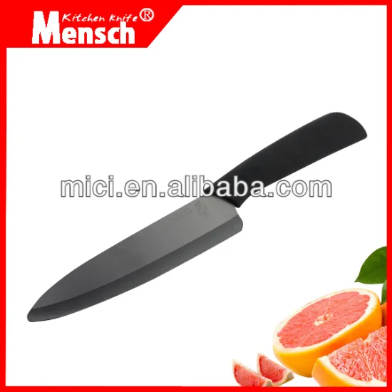 6" Stylish Promotional and Cost-effective black ceramic Knives