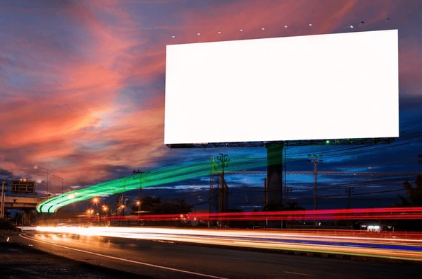 PC advertising board