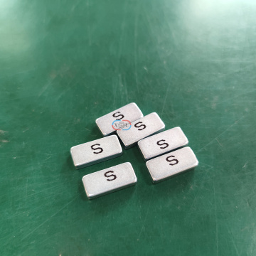 22x10x4 a magnete a blocchi quadrati a gejet personalizzato