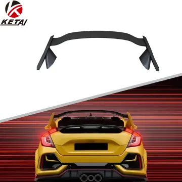 High Quality Type-R Style Rear Bumper Accessories Spoiler for Honda Civic Hatchback 2016-2022