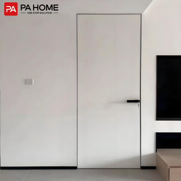 PINAI Modern Solid Wood Door Plywood Interior Bedroom Wood Door