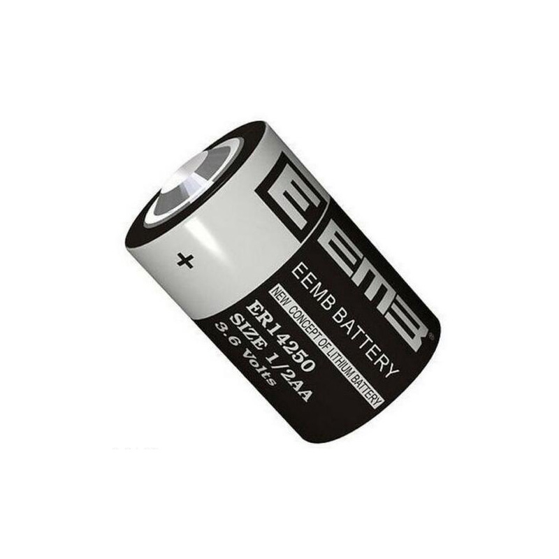 4PCS ER14250 ER 14250 CR14250SL 1/2AA 3.6V 1200mAh PLC industrial lithium battery primary battery for camera